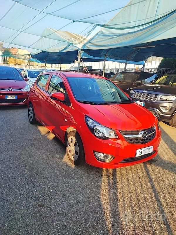 Rosso Usata 2016 Opel Karl Innovation Due volumi | 6900 € (Buon prezzo) - Immagine 1/4