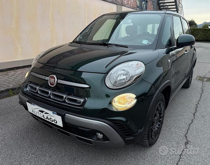 Usata Fiat 500L Cross 95 CV (69 kW) 2022 Verde Monovolume