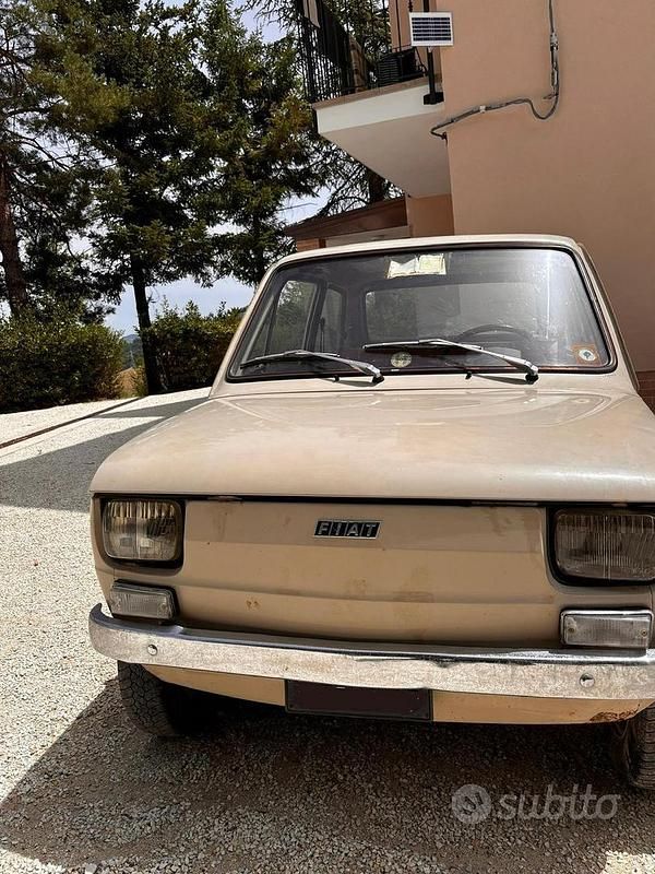 Usata Fiat 126 1970 Utilitaria