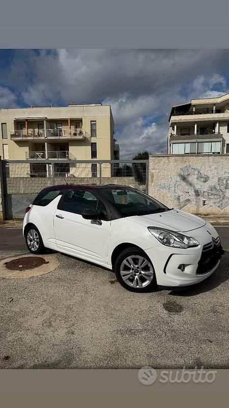 Usata Citroën DS3 95 CV (69 kW) 2012 Bianco Utilitaria