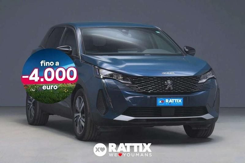 Usata Peugeot 3008 Allure 181 CV (133 kW) 2021 Blu celebes SUV