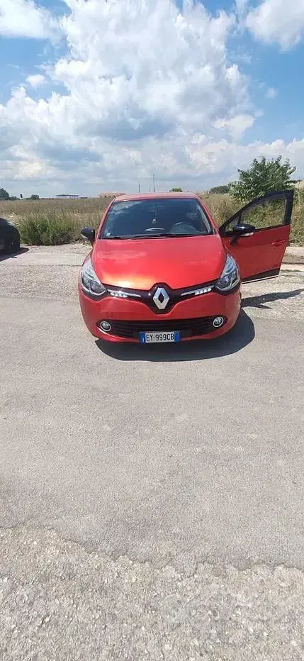 Usata Renault Clio IV 75 CV (55 kW) 2015 Rosso Berlina