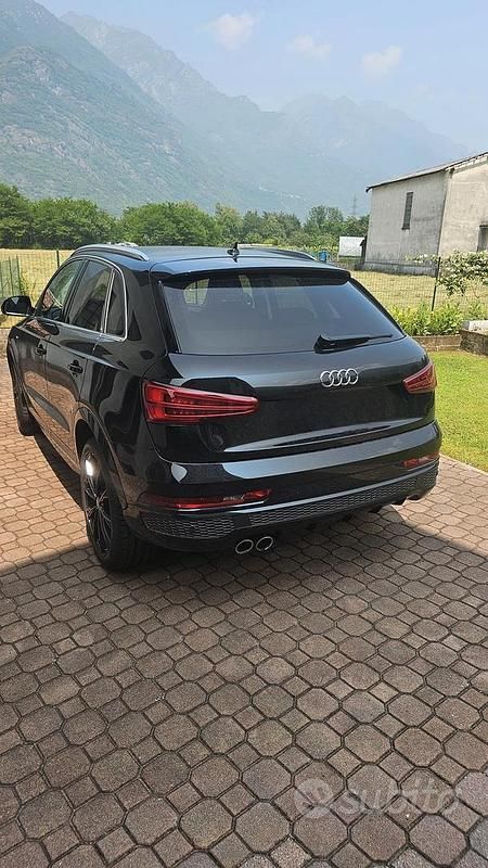 Usata Audi Q3 S-Line 184 CV (135 kW) 2015 Nero SUV