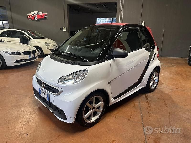 Usata Smart ForTwo Cabrio Passion 71 CV (52 kW) 2013 Bianco Cabrio