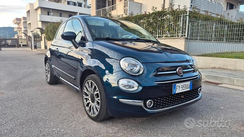 Blu Usata 2019 Fiat 500 | 8700 € (Buon prezzo) - Immagine 1/4