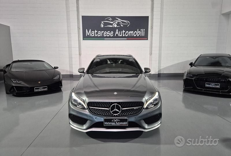 Usata Mercedes C43 AMG AMG 367 CV (269 kW) 2017 Grigio Station wagon