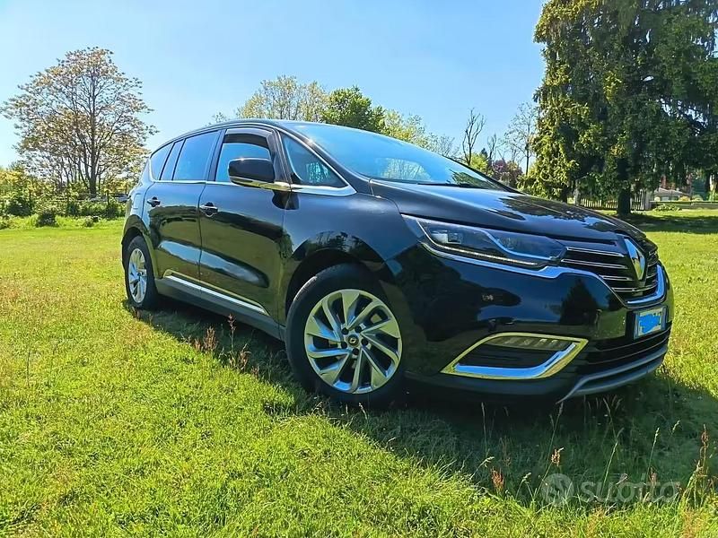 Usata Renault Espace 160 CV (117 kW) 2016 Nero Monovolume