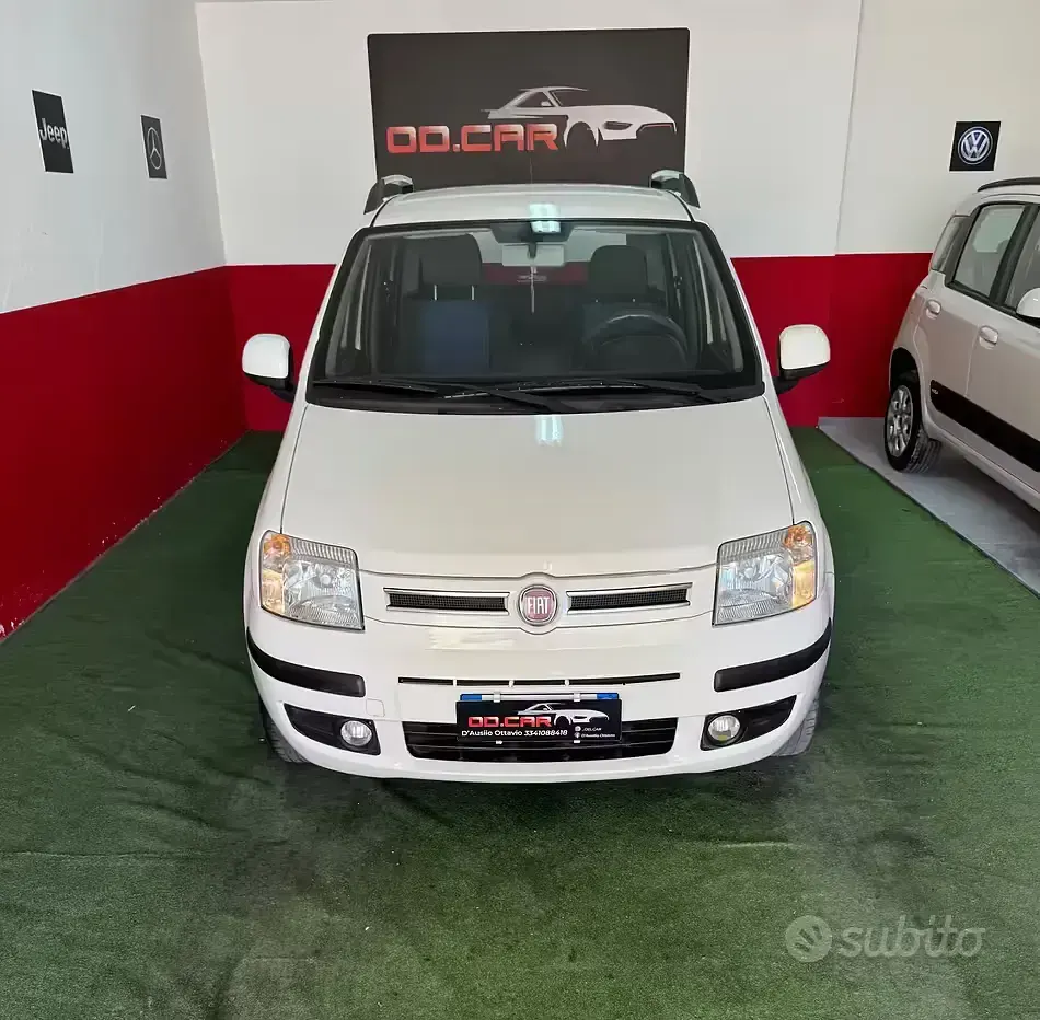 Usata Fiat Panda Dynamic 60 CV (44 kW) 2010 Bianco Utilitaria