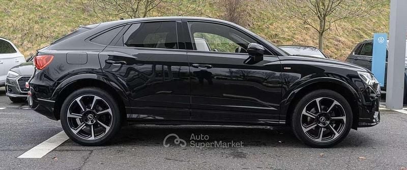 Usata Audi Q3 Sportback S-Line 150 CV (110 kW) 2020 Nero SUV