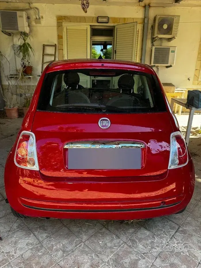 Usata Fiat 500 69 CV (50 kW) 2015 Rosso Berlina