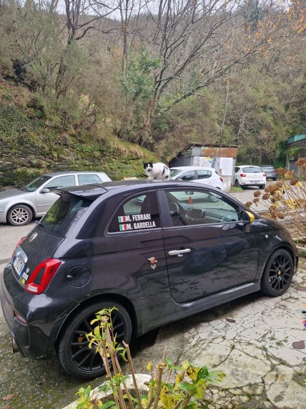 Usata Abarth 500 2017 Nero Utilitaria