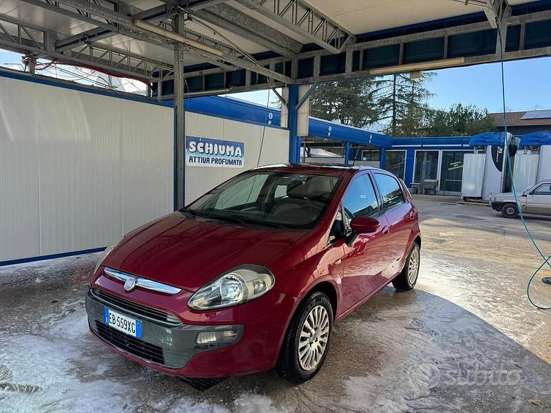 Usata Fiat Punto Evo Dynamic 2011 Rosso Utilitaria