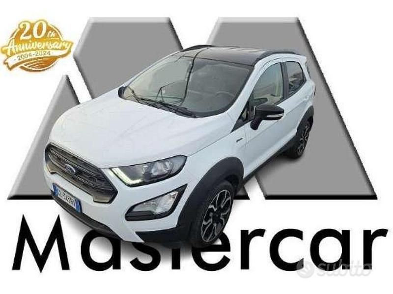 Usata Ford Ecosport Active 125 CV (91 kW) 2022 Frozen white pastello SUV