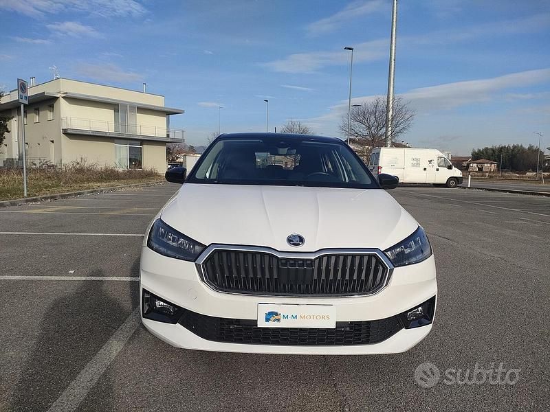 Usata Skoda Fabia Style 110 CV (80 kW) 2022 Bianco Utilitaria