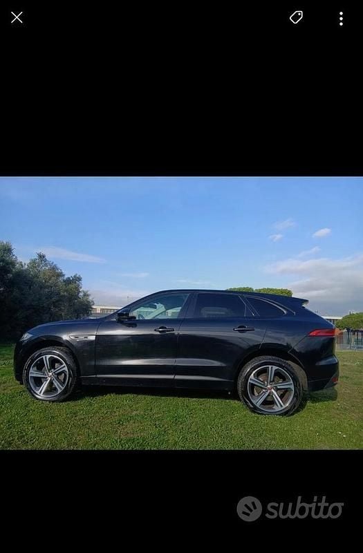 Usata Jaguar F-Pace 300 CV (220 kW) 2018 Nero SUV