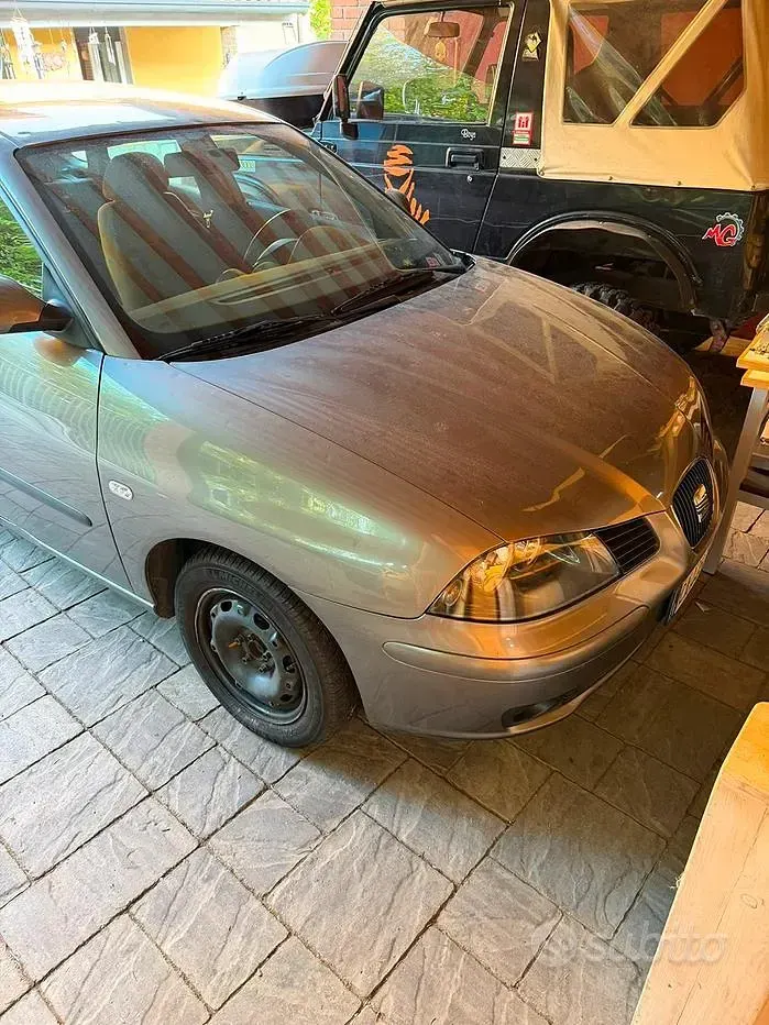 Usata Seat Ibiza 75 CV (55 kW) 2002 Grigio Utilitaria