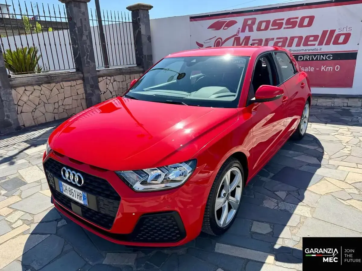 Usata Audi A1 Sportback Admired 95 CV (69 kW) 2021 Rosso Utilitaria