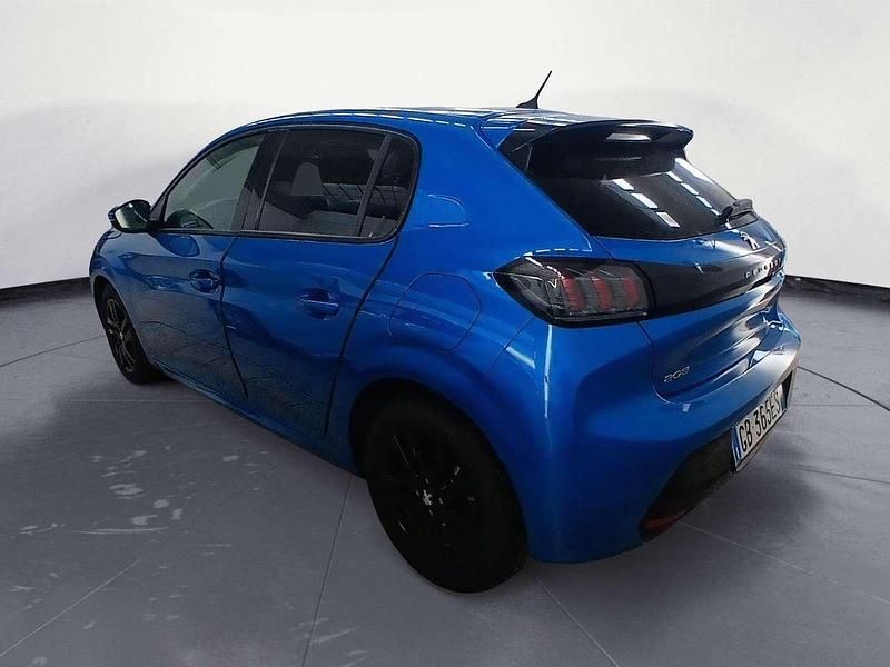 Usata Peugeot 208 GT-line 101 CV (74 kW) 2020 Blu Utilitaria
