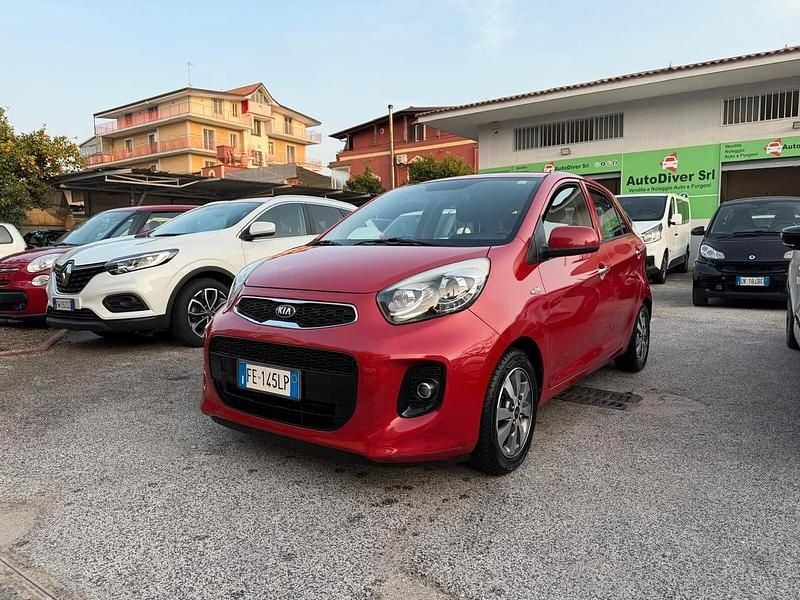 Usata Kia Picanto 69 CV (50 kW) 2016 Rosso Utilitaria