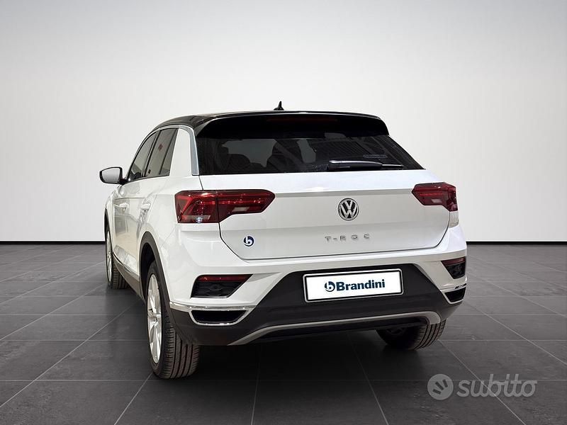 Usata VW T-Roc Advance 116 CV (85 kW) 2018 Bianco SUV