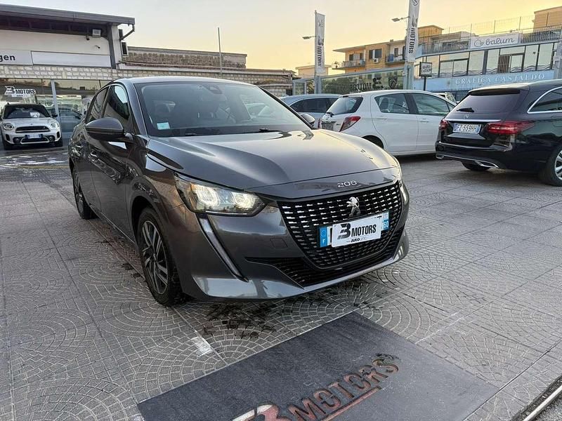 Usata Peugeot 208 Allure 102 CV (75 kW) 2021 Grigio Utilitaria