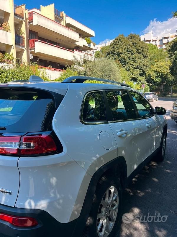 Usata Jeep Cherokee 200 CV (147 kW) 2017 Bianco SUV