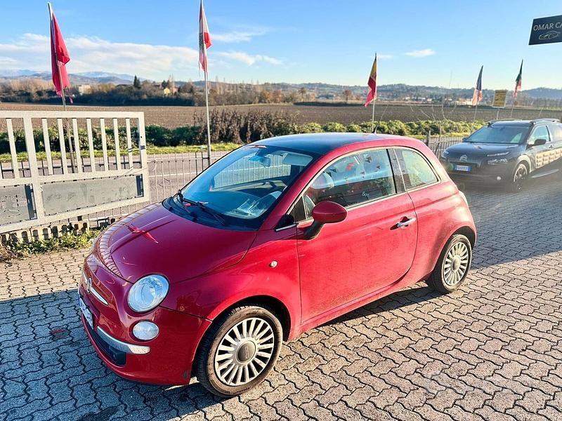 Usata Fiat 500 74 CV (54 kW) 2008 Rosso Berlina