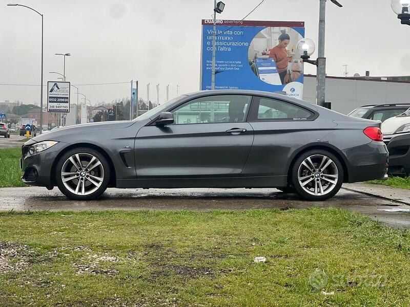 Usata BMW 420 Sport Line 190 CV (139 kW) 2015 Grigio Coupé