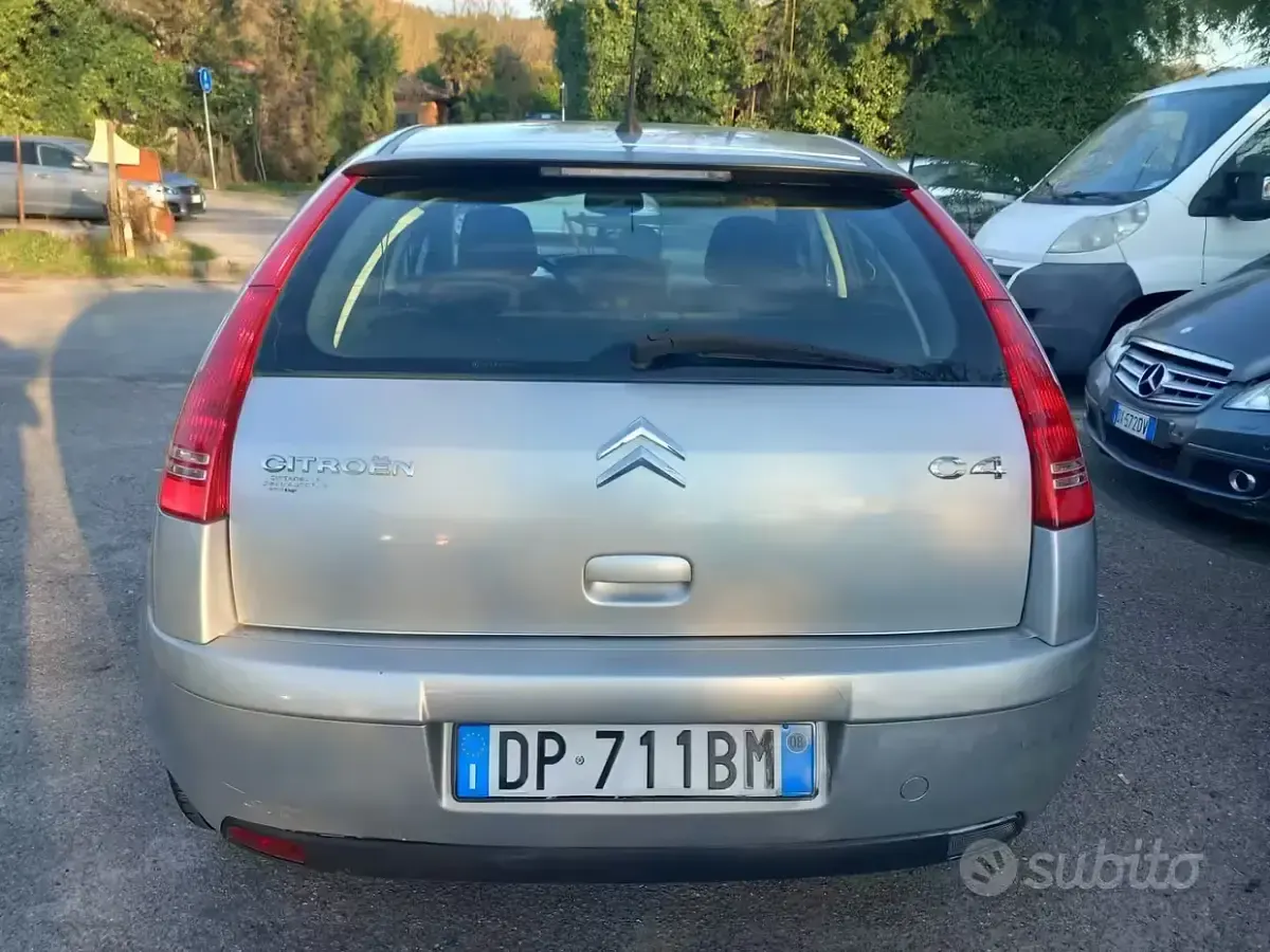 Usata Citroën C4 Elegance 109 CV (80 kW) 2008 Grigio Berlina