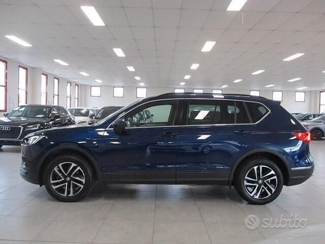 Usata Seat Tarraco 4Drive 150 CV (110 kW) 2020 Blu SUV