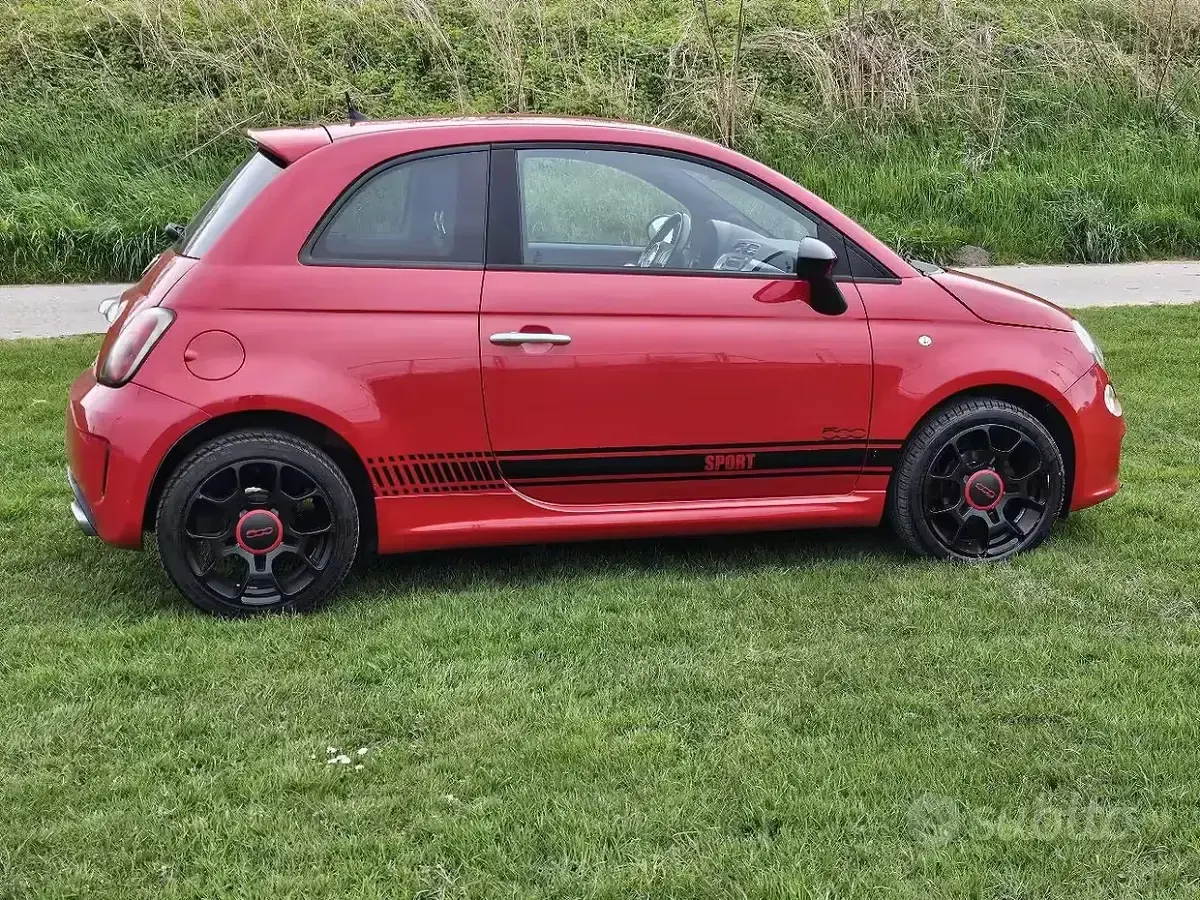 Usata Fiat 500 Sport 69 CV (50 kW) 2014 Rosso Berlina