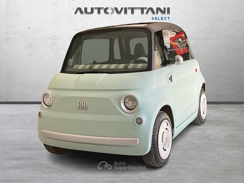 Usata Fiat Topolino 5 kW (8 CV) 2024 Verde chiaro Utilitaria