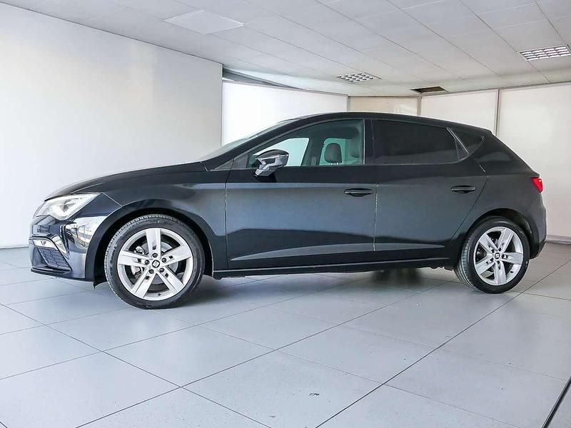 Usata Seat Leon FR 116 CV (85 kW) 2018 Nero midnight Berlina