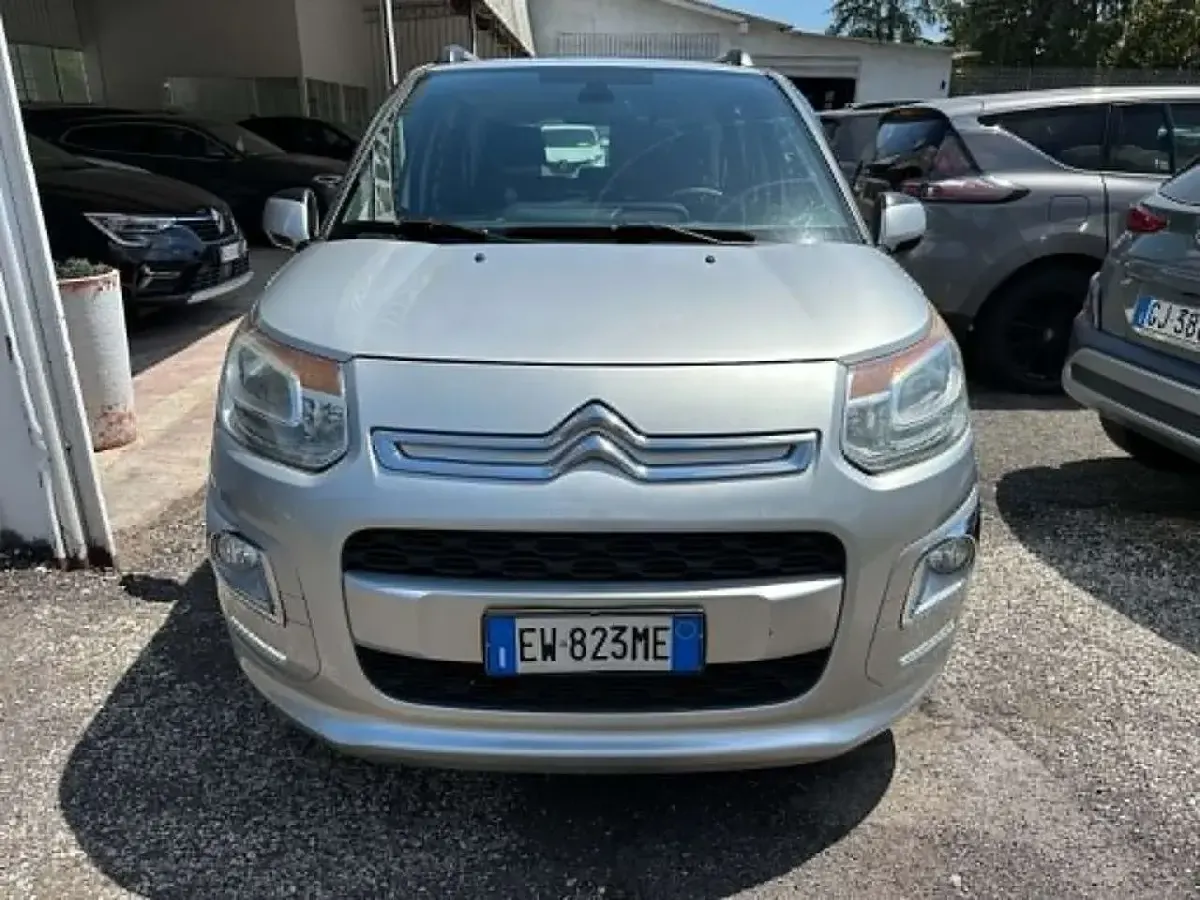 Usata Citroën C3 Picasso Exclusive 92 CV (67 kW) 2014 Argento Monovolume