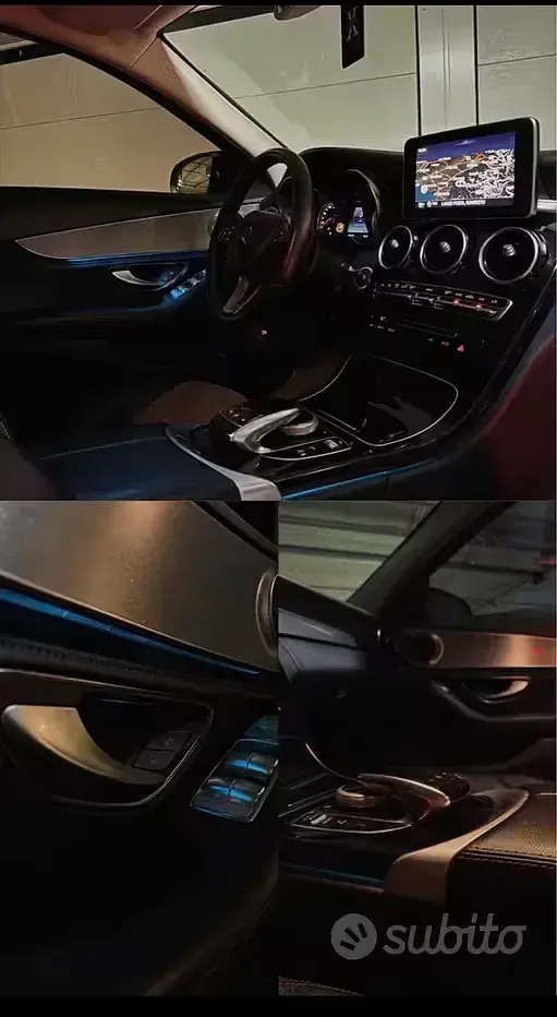 Usata Mercedes C220 170 CV (125 kW) 2015 Grigio Station wagon