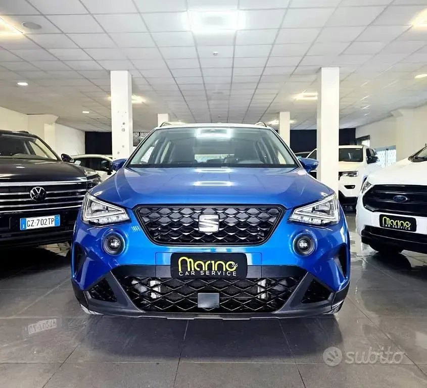 Usata Seat Arona Style 95 CV (69 kW) 2022 Blu SUV