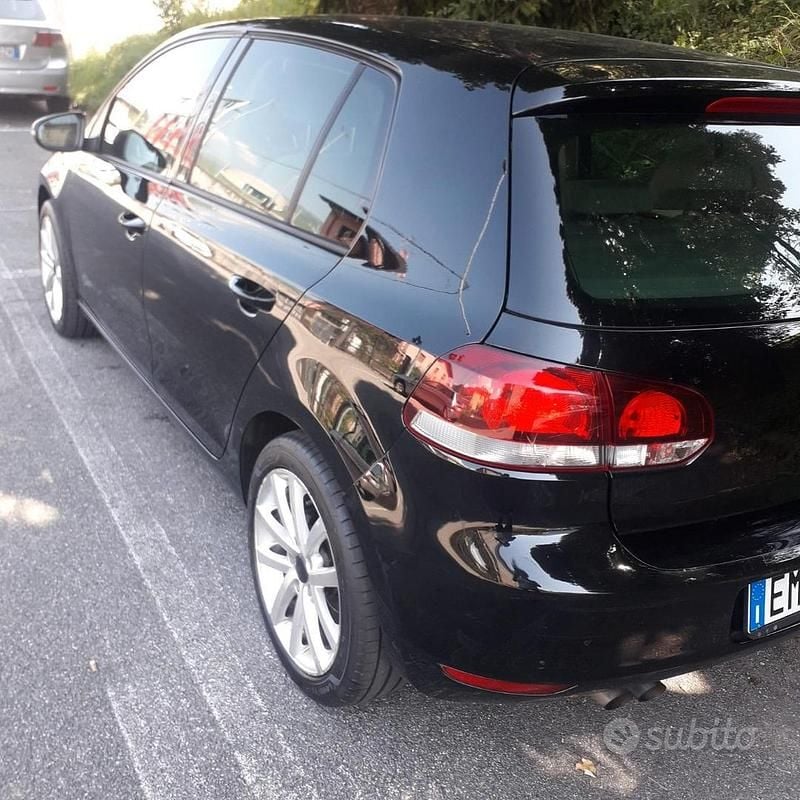 Usata VW Golf VII 122 CV (89 kW) 2012 Nero Berlina