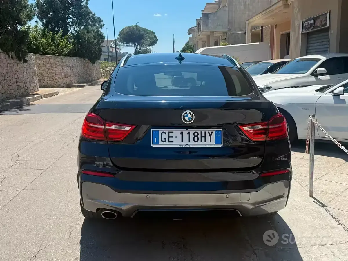 Usata BMW X4 M Sport 190 CV (139 kW) 2016 Blu SUV