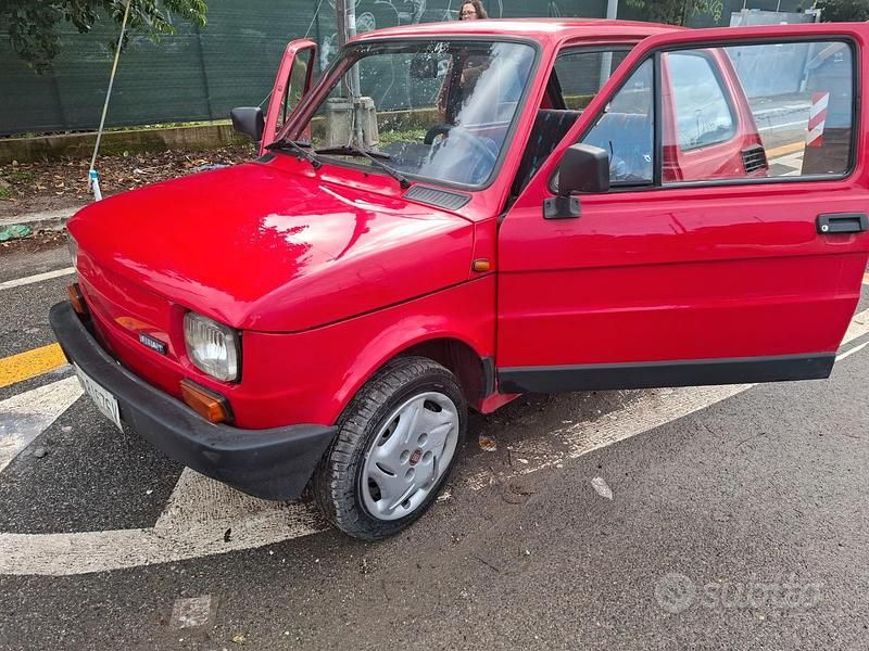 Usata Fiat 126 24 CV (17 kW) 1989 Rosso Utilitaria
