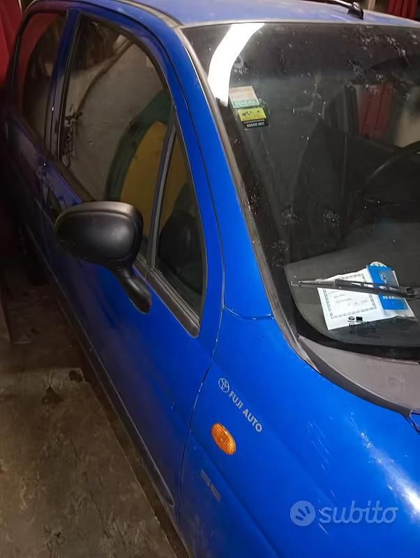 Usata Chevrolet Matiz SE 50 CV (36 kW) 2001 Blu Utilitaria
