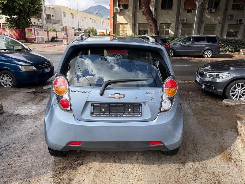 Usata Chevrolet Spark LS 81 CV (59 kW) 2012 Blu Utilitaria