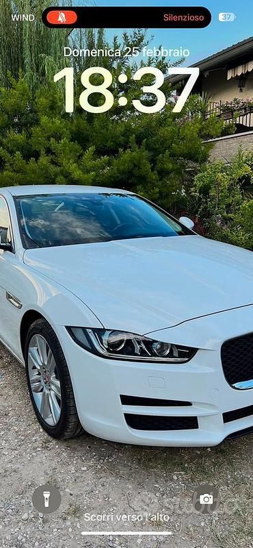Usata Jaguar XE 2016 Bianco Berlina