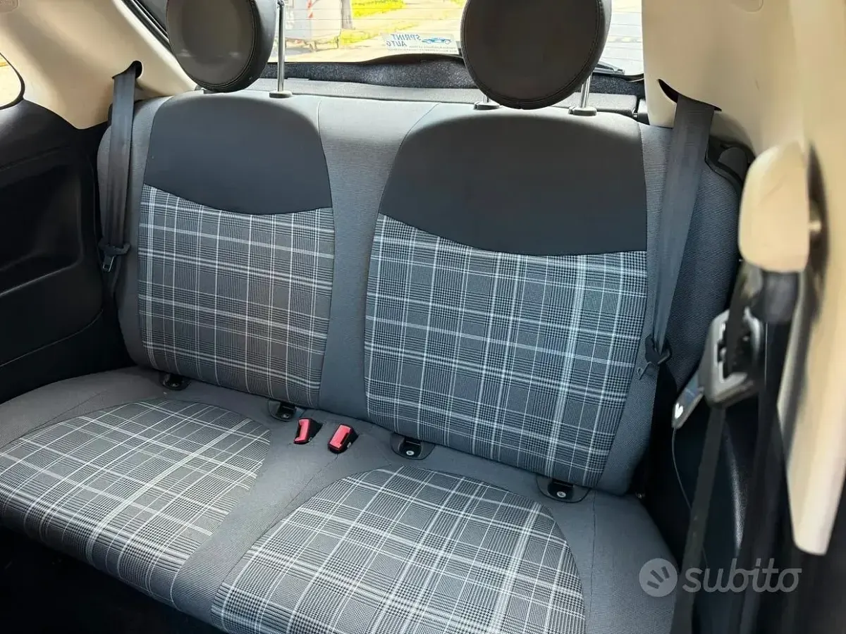 Usata Fiat 500 Lounge 69 CV (50 kW) 2016 Grigio Berlina