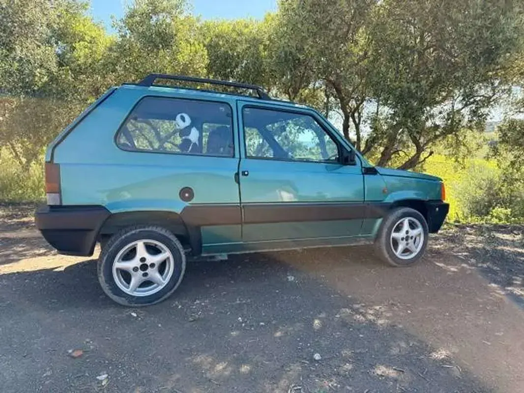 Usata Fiat Panda 50 CV (36 kW) 2000 Verde Berlina