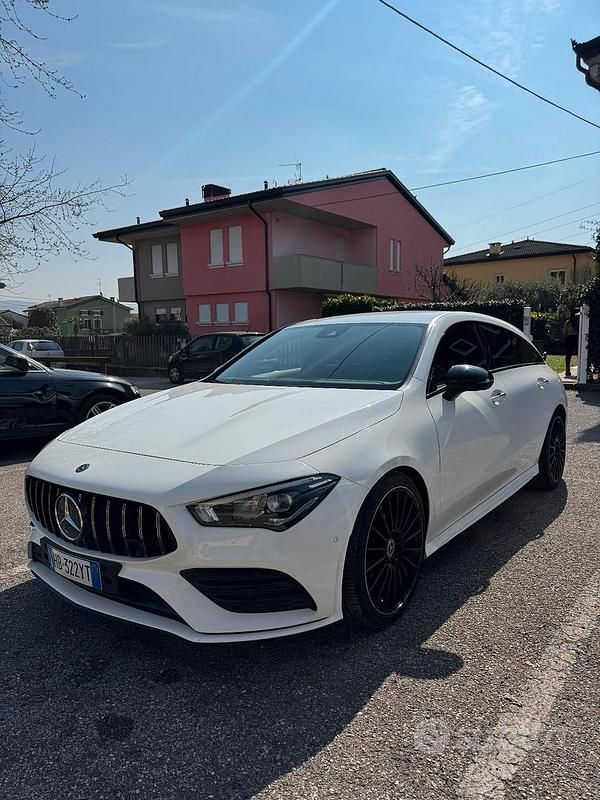 Usata Mercedes CLA200 163 CV (119 kW) 2019 Bianco Station wagon