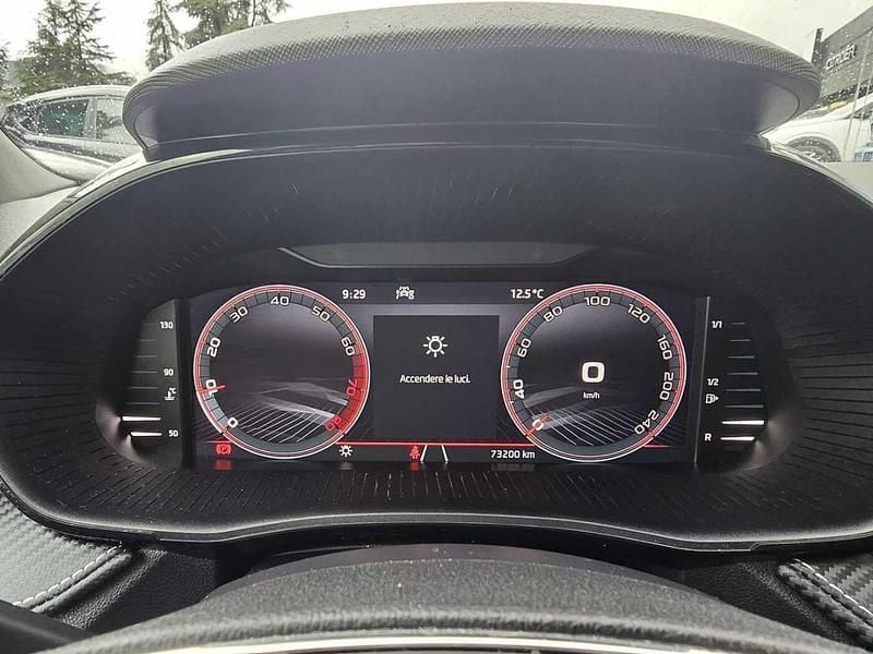 Usata Skoda Fabia Monte Carlo 110 CV (80 kW) 2023 Rosso Utilitaria