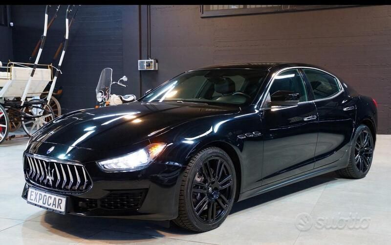 Usata Maserati Ghibli 275 CV (202 kW) 2020 Nero Coupé