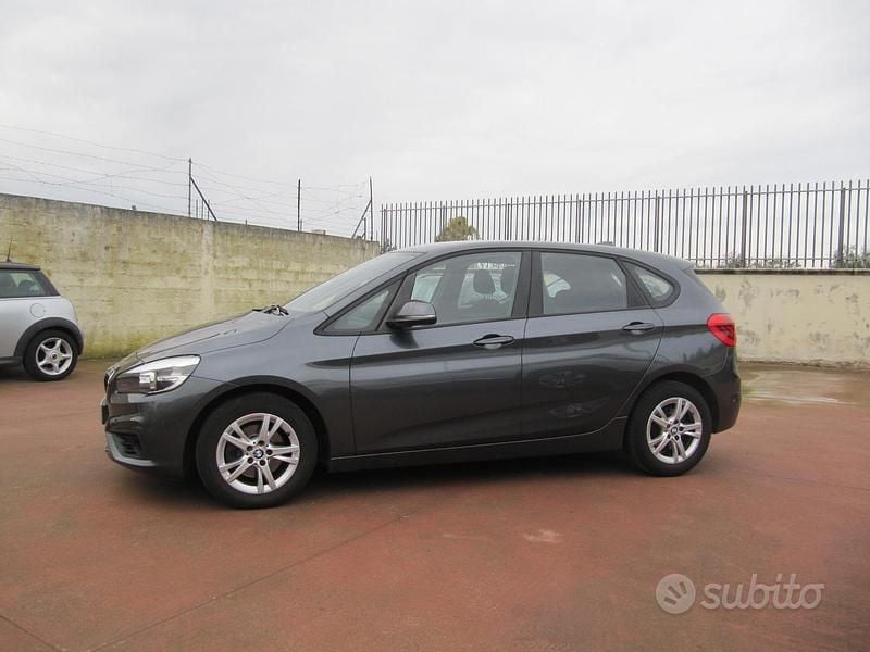 Usata BMW 216 Active Tourer 115 CV (84 kW) 2015 Grigio Monovolume