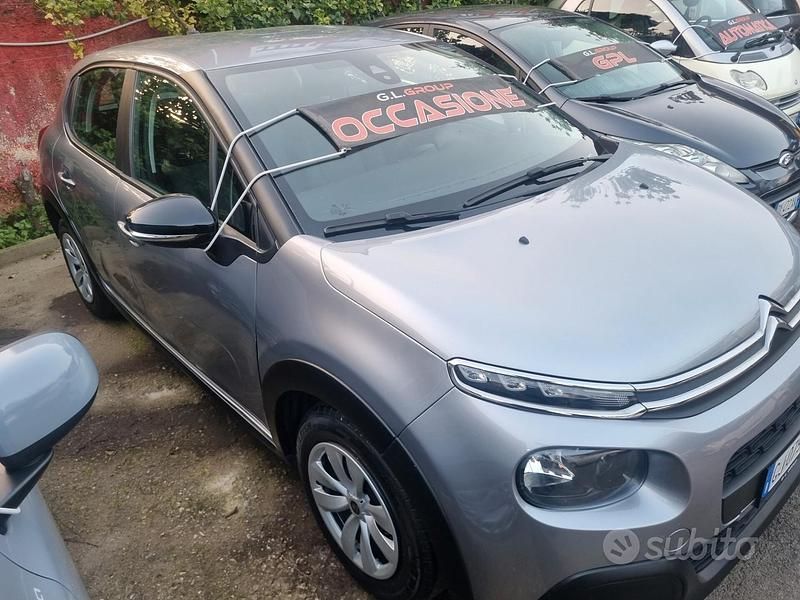 Usata Citroën C3 PureTech 83 CV (61 kW) 2020 Grigio Utilitaria