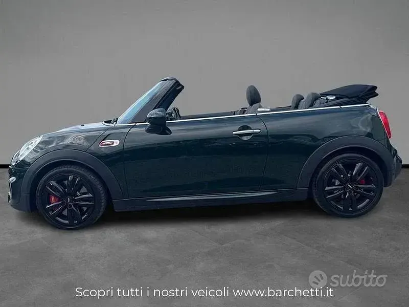 Usata Mini John Cooper Works Cabriolet Hype 231 CV (169 kW) 2018 Verde Cabrio
